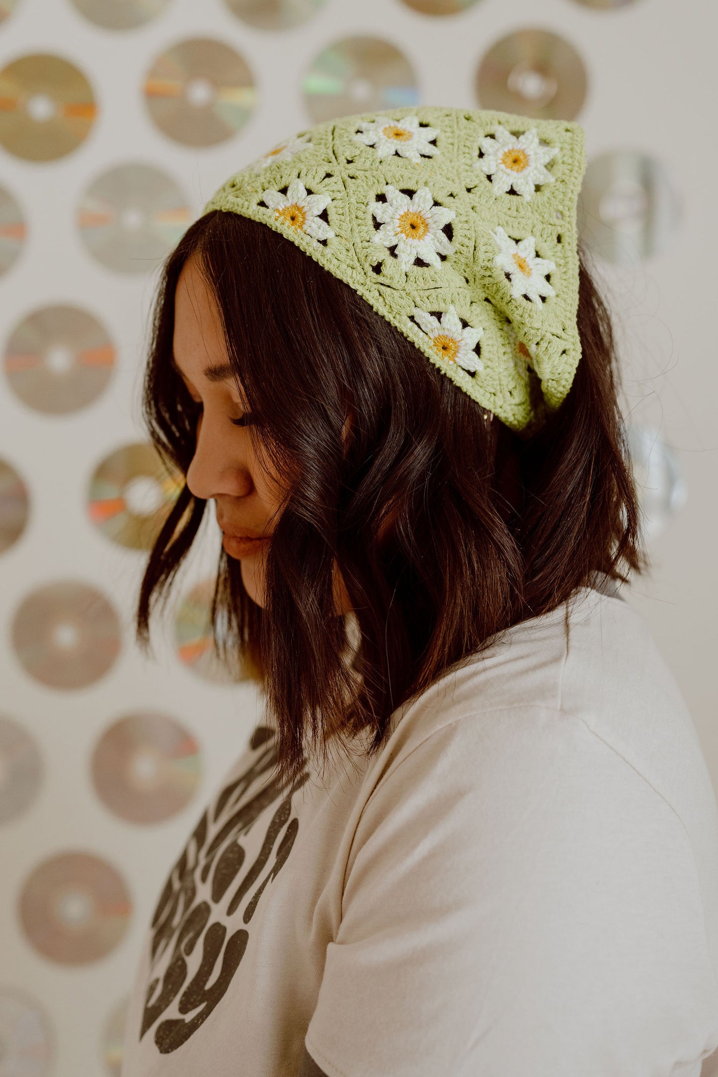 Miranda Crochet Headscarf