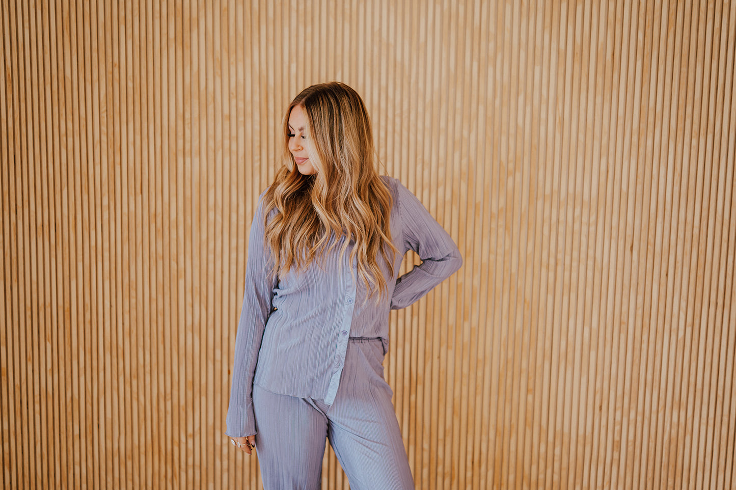 Astrid Relaxed Fit Set in Lavender