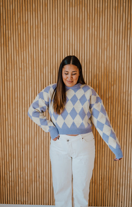 Kiara Checkered Sweater